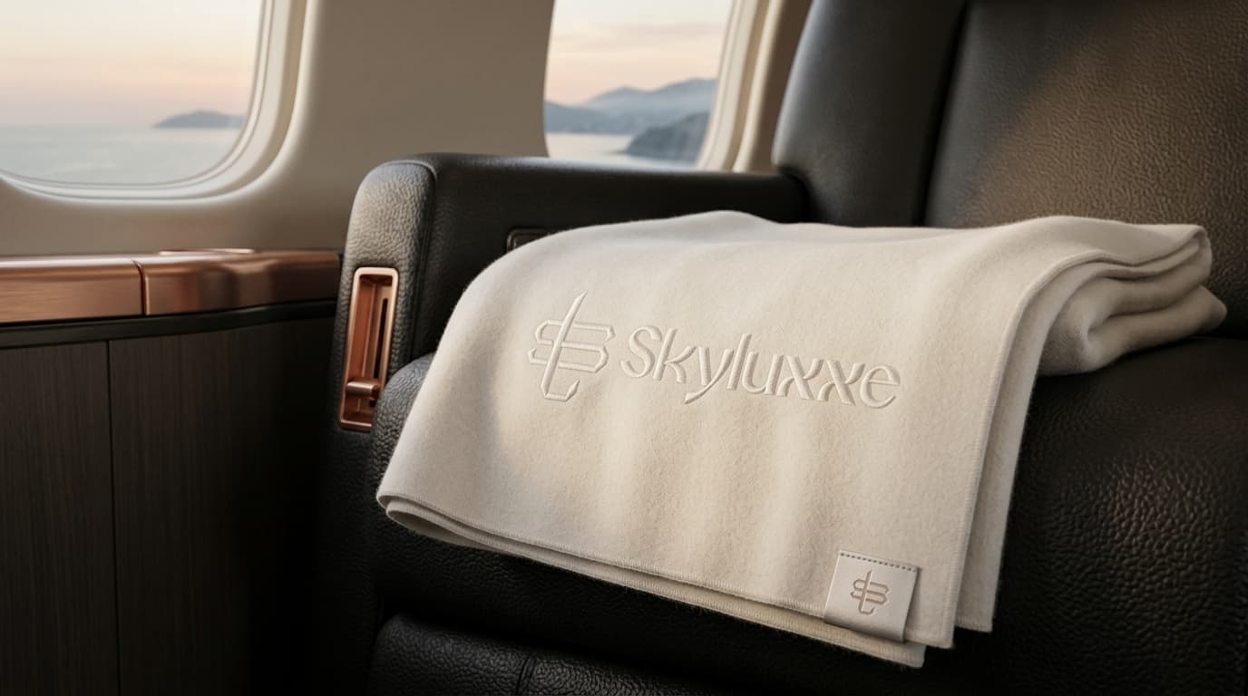 Cashmere and calm — the texture of considered travel.