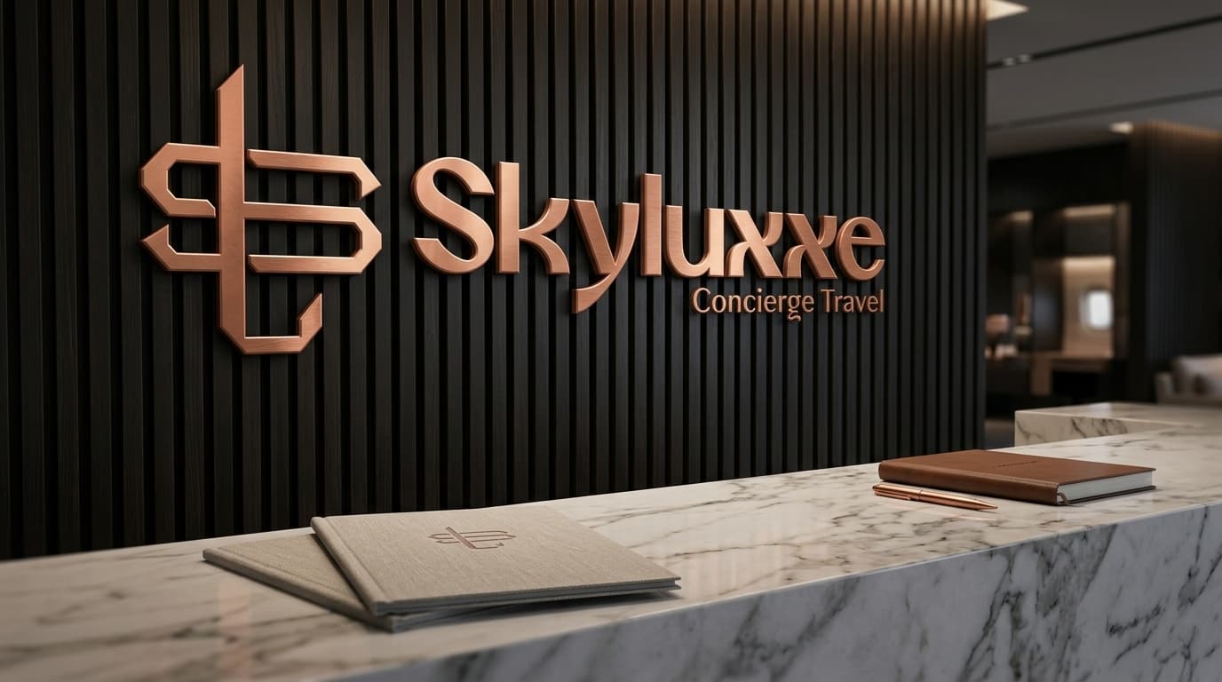 An intimate concierge lounge — where discreet service takes form